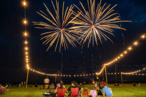 Fireworks over Dade City Farms